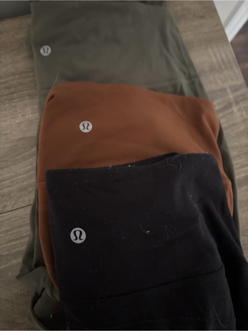 3 Pairs of lululemon athletica High-Rise Flare Pants